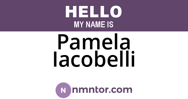 Pamela Iacobelli
