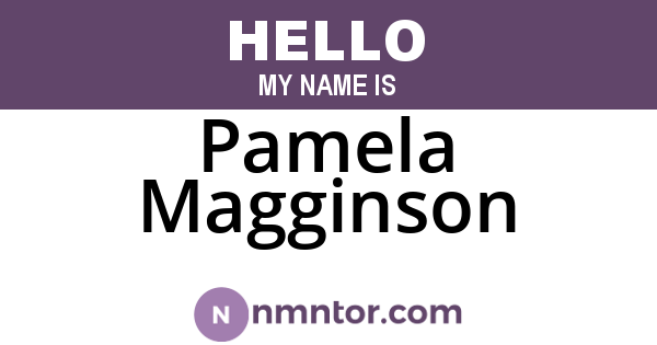Pamela Magginson