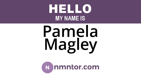 Pamela Magley