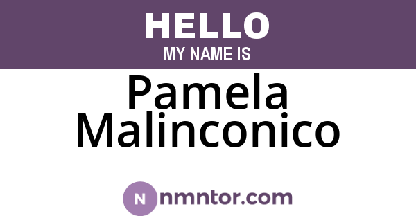 Pamela Malinconico