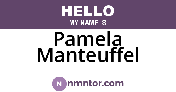 Pamela Manteuffel