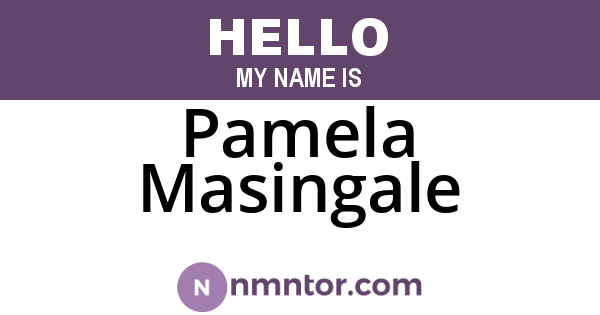 Pamela Masingale