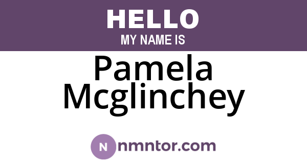 Pamela Mcglinchey