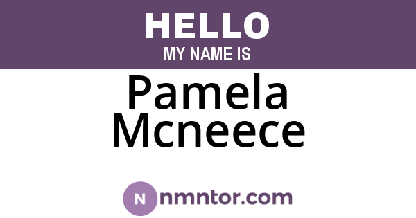 Pamela Mcneece