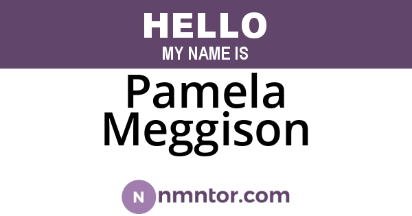 Pamela Meggison
