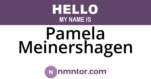 Pamela Meinershagen