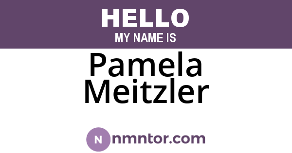 Pamela Meitzler