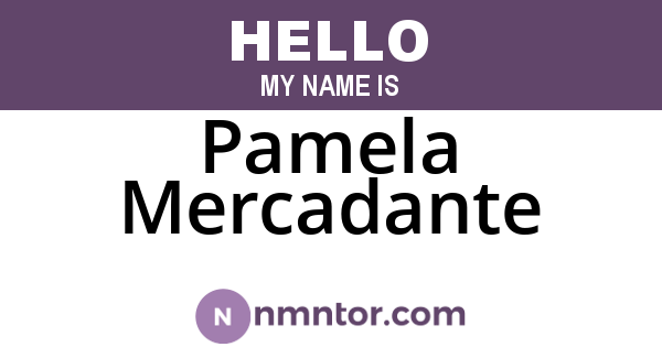 Pamela Mercadante