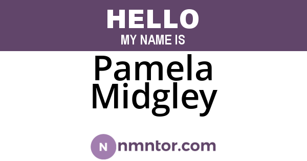 Pamela Midgley