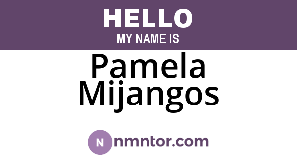 Pamela Mijangos