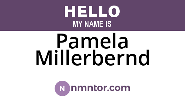 Pamela Millerbernd