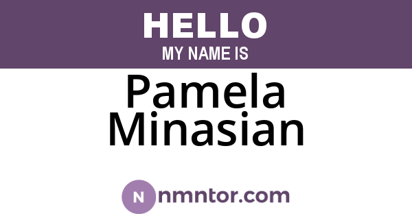 Pamela Minasian