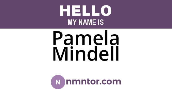 Pamela Mindell
