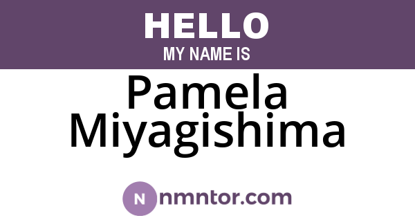 Pamela Miyagishima