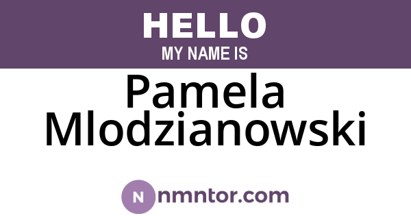 Pamela Mlodzianowski