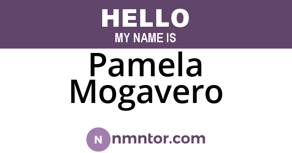 Pamela Mogavero