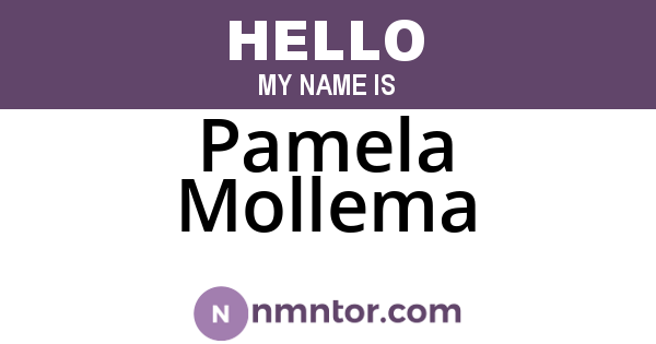 Pamela Mollema