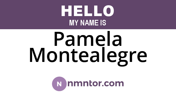 Pamela Montealegre