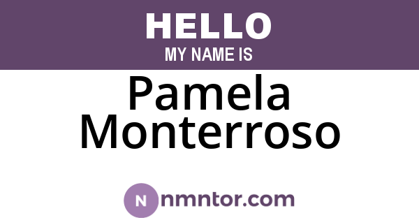 Pamela Monterroso