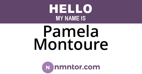 Pamela Montoure