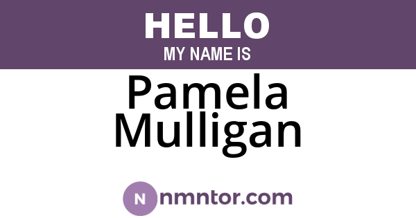 Pamela Mulligan