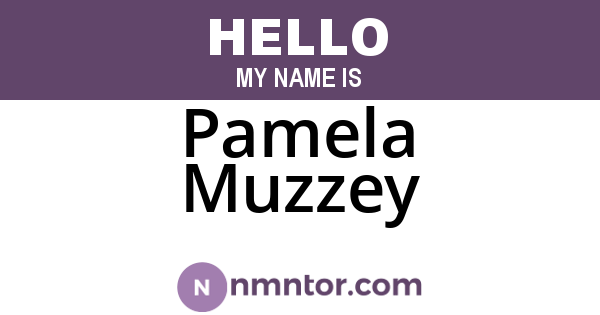 Pamela Muzzey