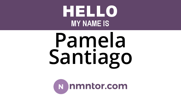Pamela Santiago