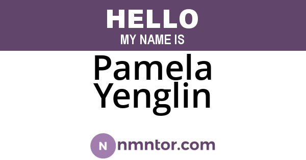 Pamela Yenglin