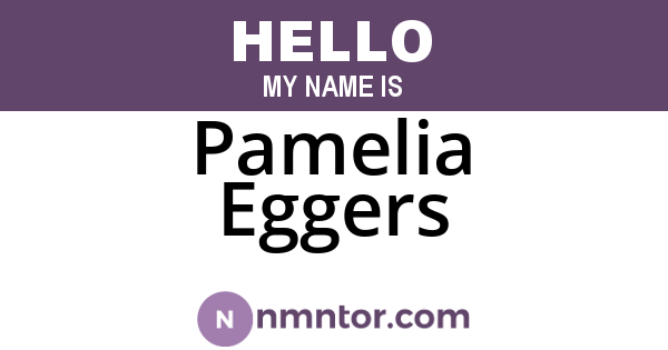 Pamelia Eggers