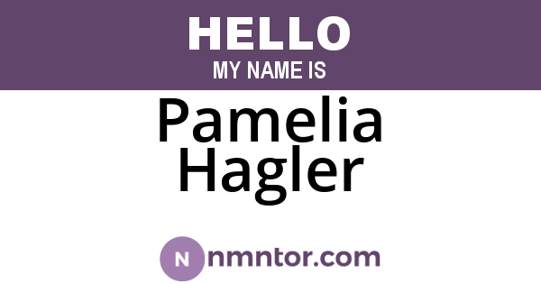 Pamelia Hagler