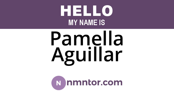 Pamella Aguillar