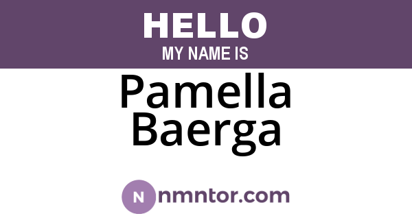 Pamella Baerga