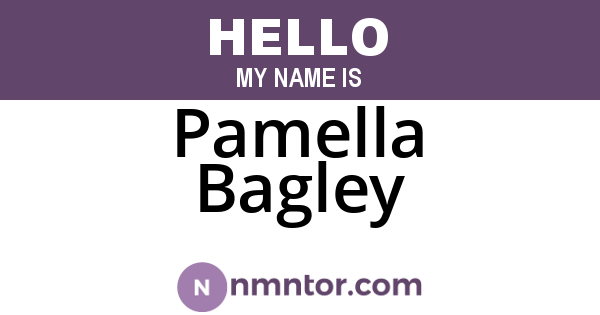 Pamella Bagley