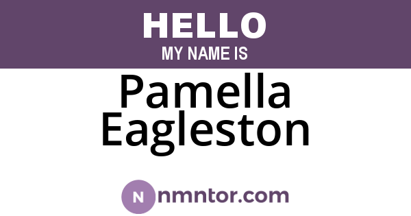 Pamella Eagleston