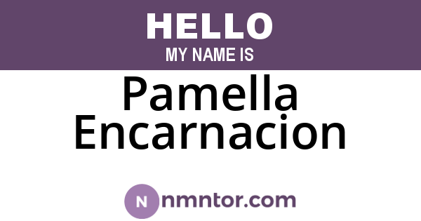 Pamella Encarnacion