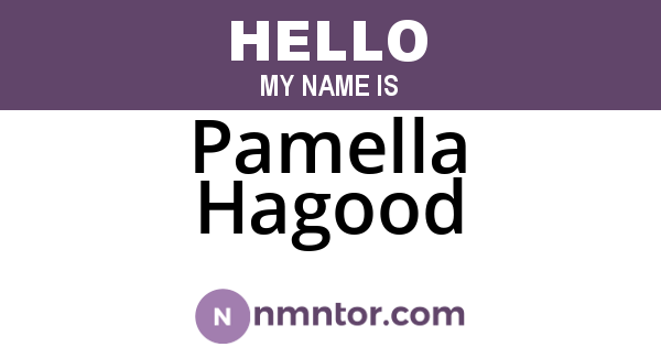 Pamella Hagood