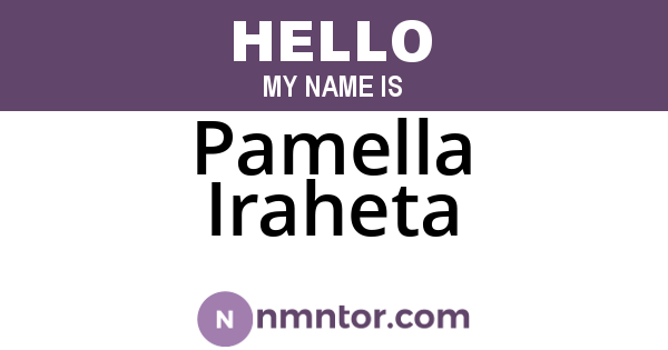 Pamella Iraheta