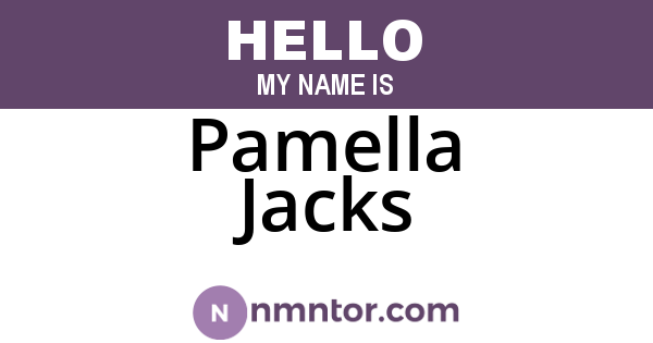 Pamella Jacks