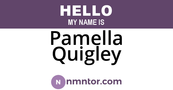 Pamella Quigley