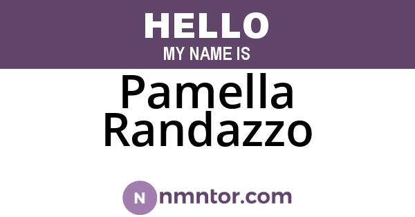 Pamella Randazzo