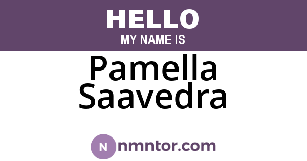 Pamella Saavedra