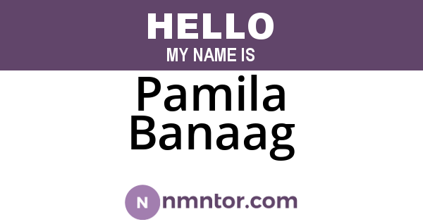 Pamila Banaag