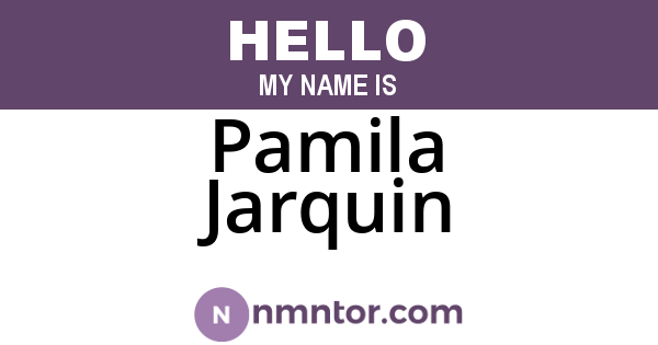 Pamila Jarquin