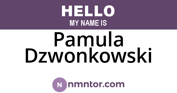 Pamula Dzwonkowski