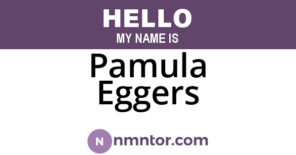 Pamula Eggers