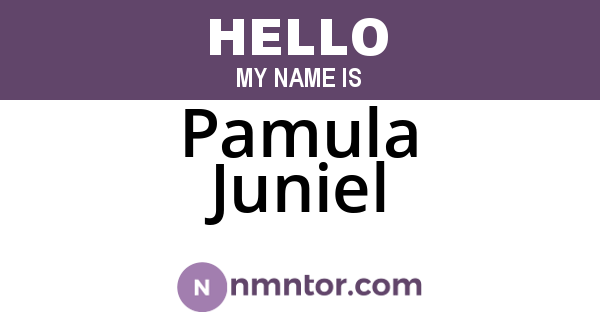Pamula Juniel