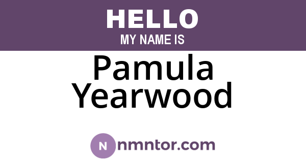 Pamula Yearwood