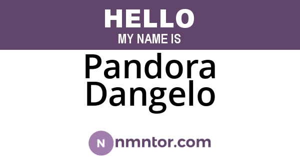 Pandora Dangelo