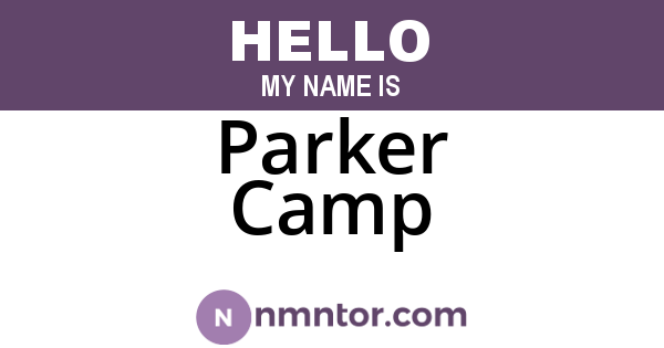 Parker Camp
