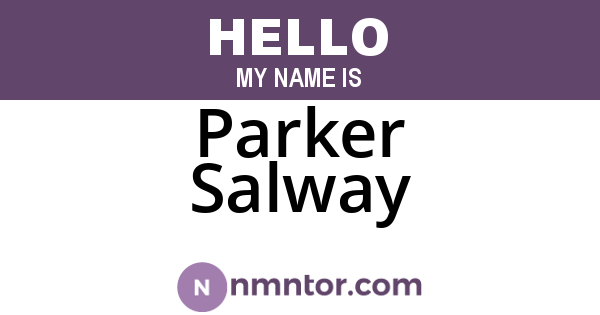 Parker Salway